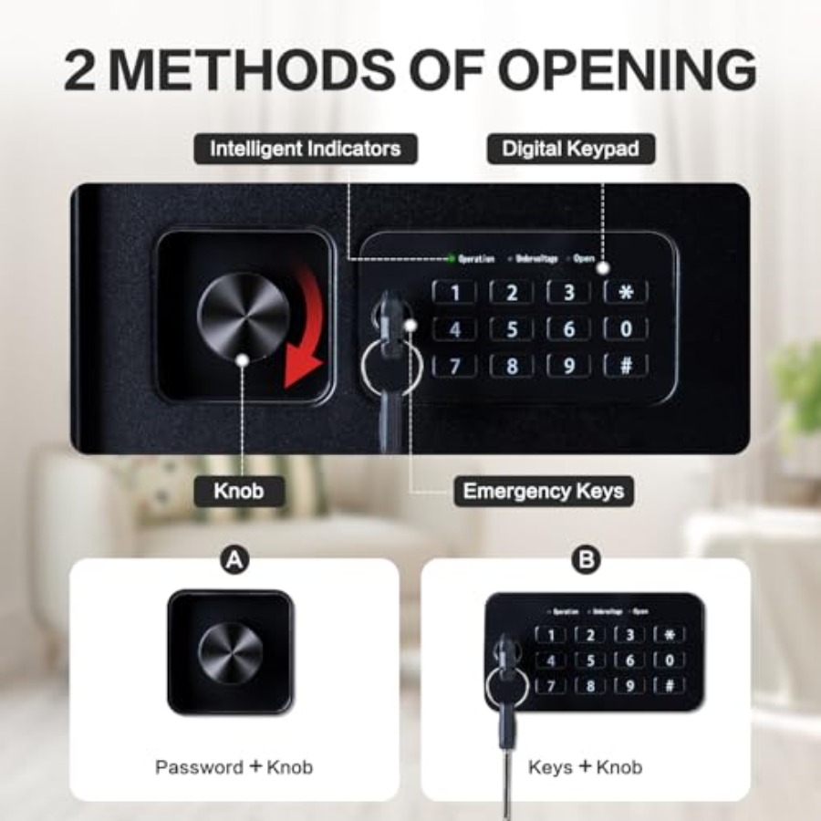 Safe for Home 1.7 Cubic Feet S – обзор и цена Safe Box Digital