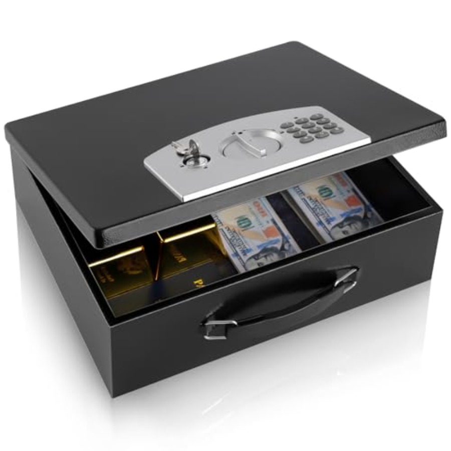 Portable Metal Safe Box with D – обзор и цена Safe Box Digital
