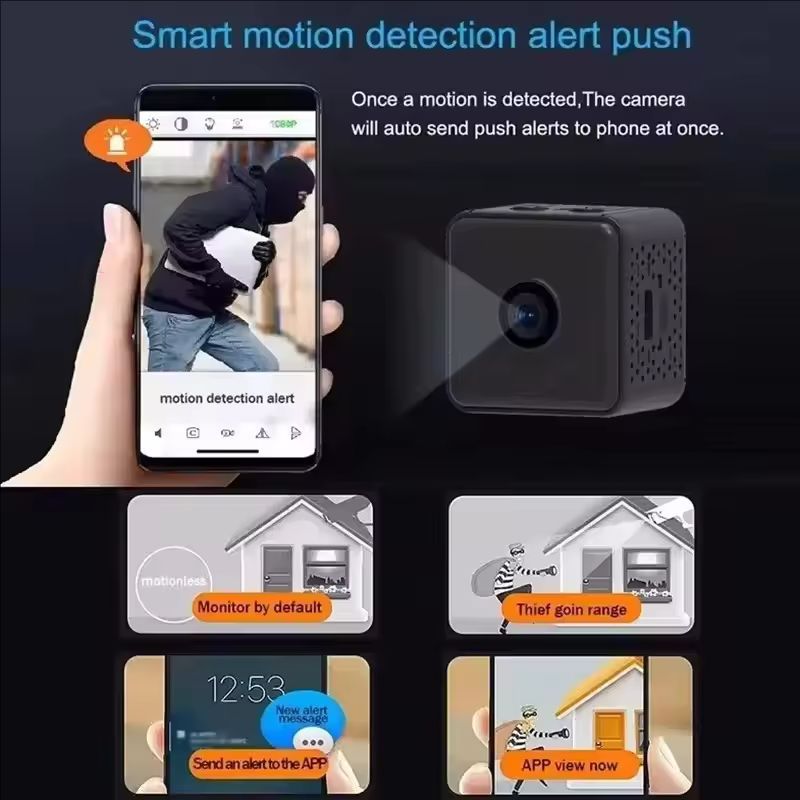1080p Mini Camera Home Small W – обзор и цена Home Security Front Door