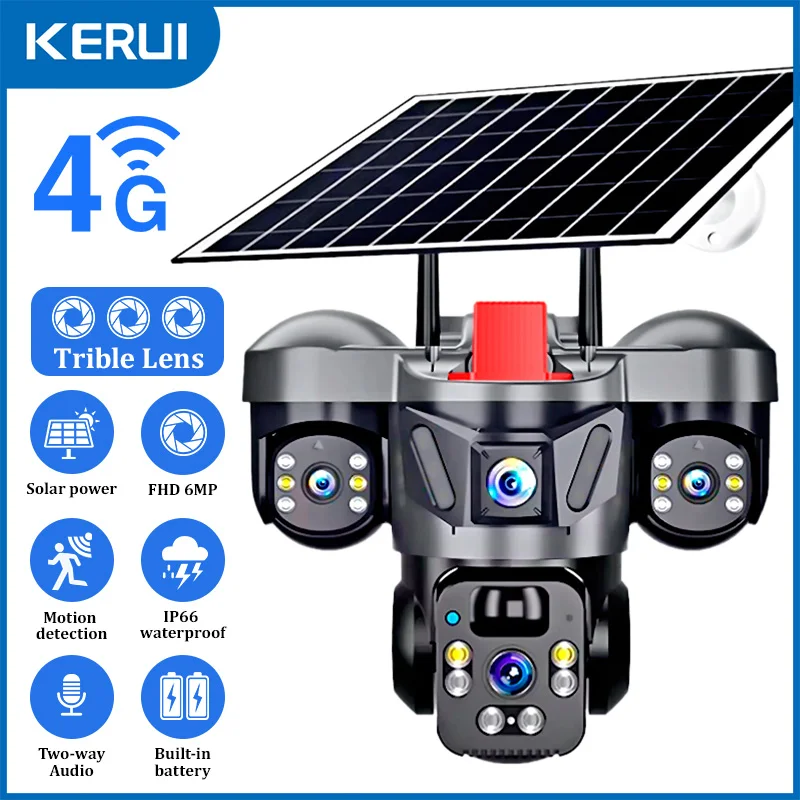 KERUI V380 Pro Outdoor PTZ 6MP – обзор и цена Home Security Front Door