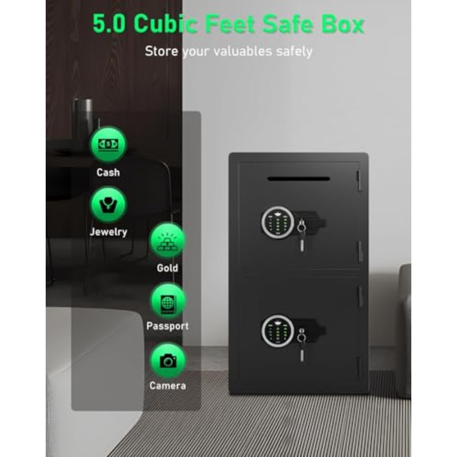 5.0 Cu ft Extra Large Safe Fir – обзор и цена Safe Box Digital