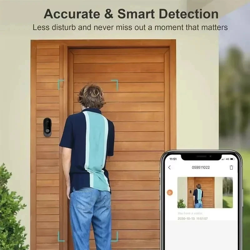Tuya WIFI Camera Doorbell HD V – обзор и цена Home Security Front Door