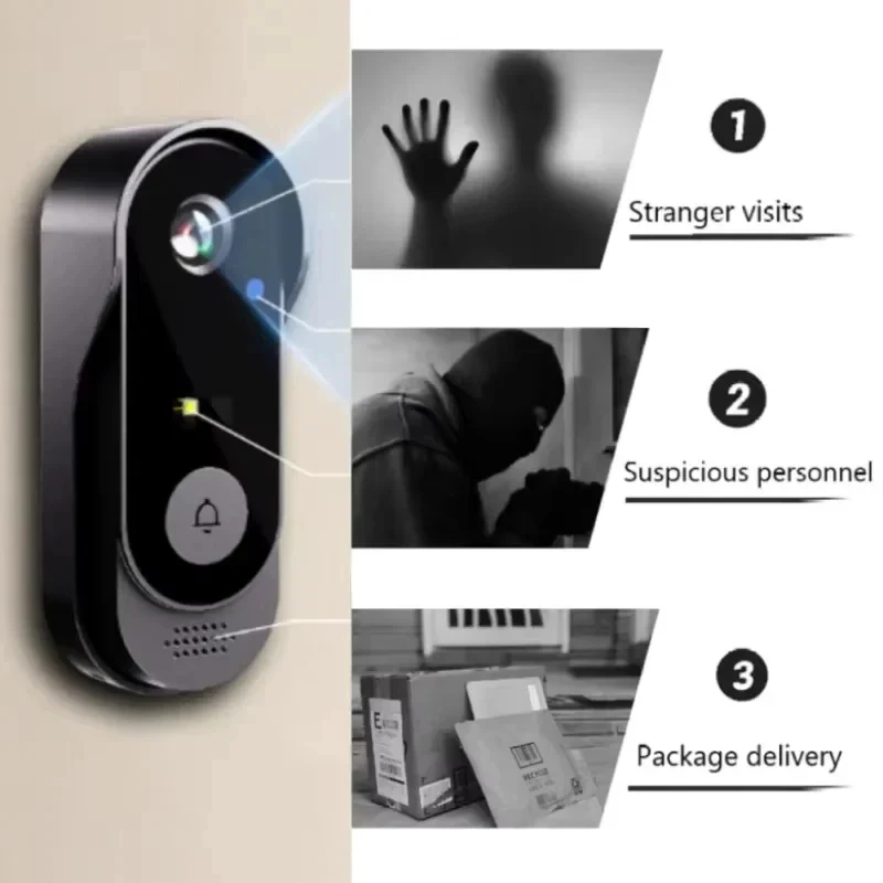 Tuya WIFI Camera Doorbell HD V – обзор и цена Home Security Front Door
