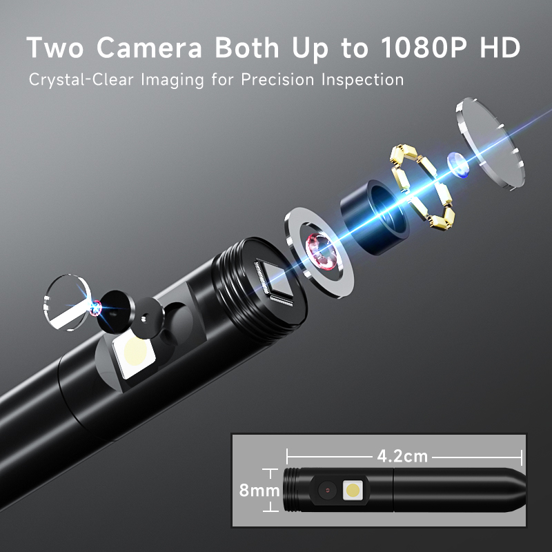 Endoscope Borescope 4.3