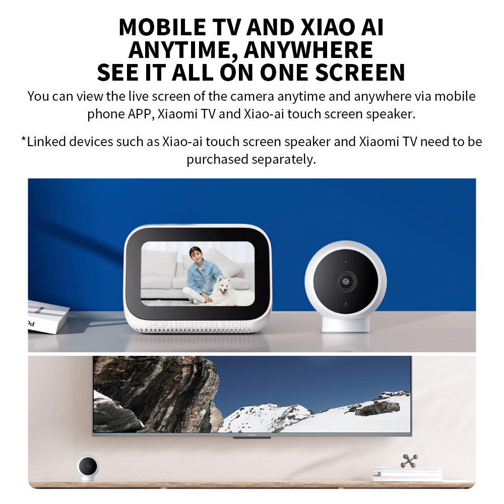 Xiaomi Smart IP Camera 2K 1296 – обзор и цена Home Security Camera Xiaomi