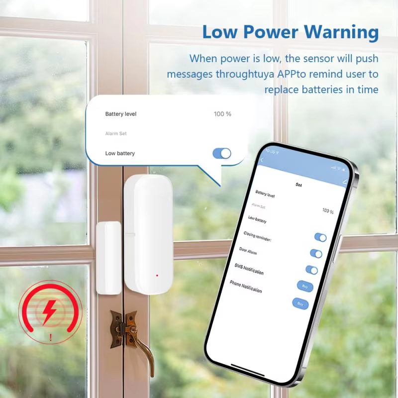 ZigBee Door Window Sensor Wire – обзор и цена Window Alarm Sensor
