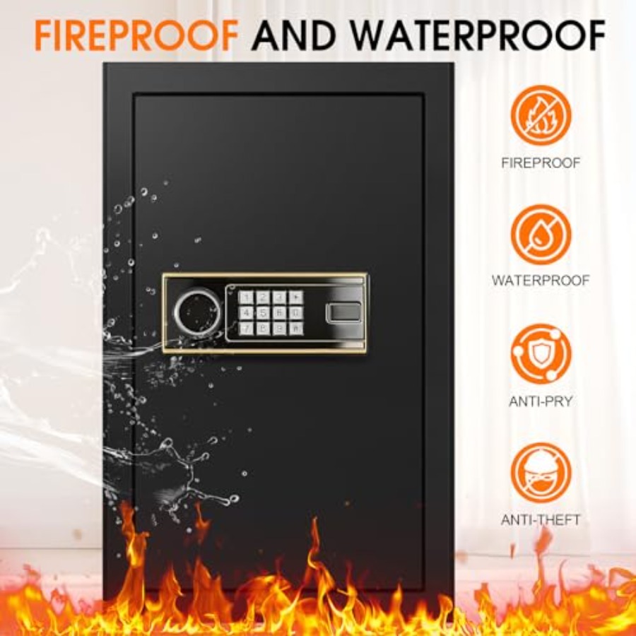 3.4 Cuft Large Fireproof Safe  – обзор и цена Safe Box Digital
