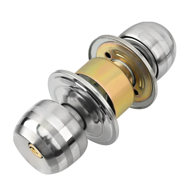 Stainless Steel Golden Round B – обзор и цена Home Security Key