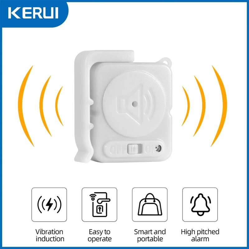 KERUI Wireless Vibration Alarm – обзор и цена Window Alarm Sensor