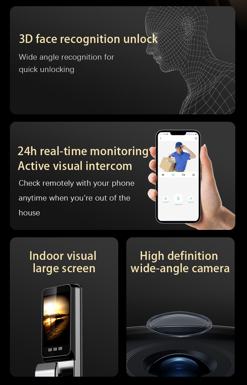 TYSH Tuya Security Fingerprint – обзор и цена Home Security Front Door