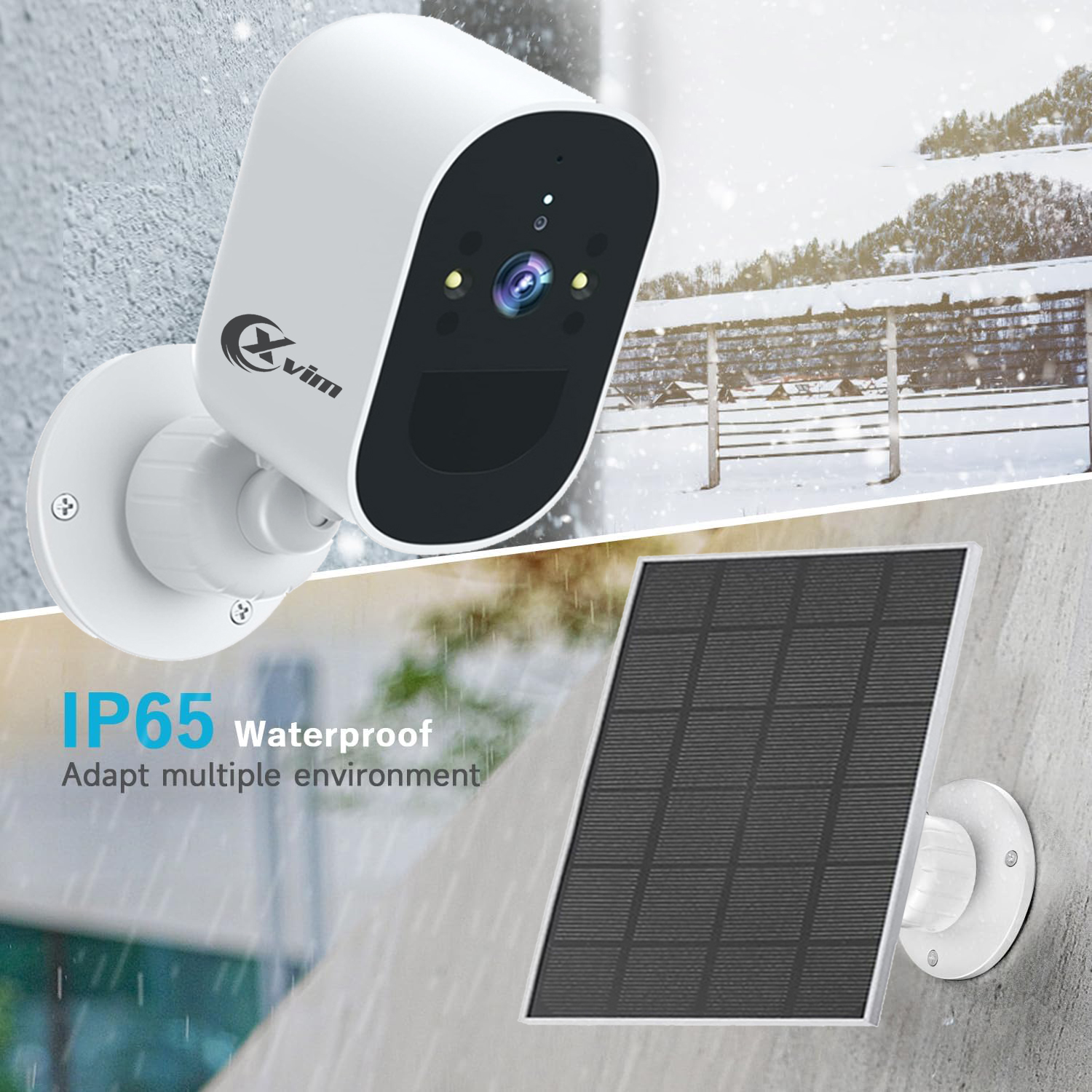 XVIM 1080P Solar Security Came – обзор и цена Home Security Camera Xiaomi